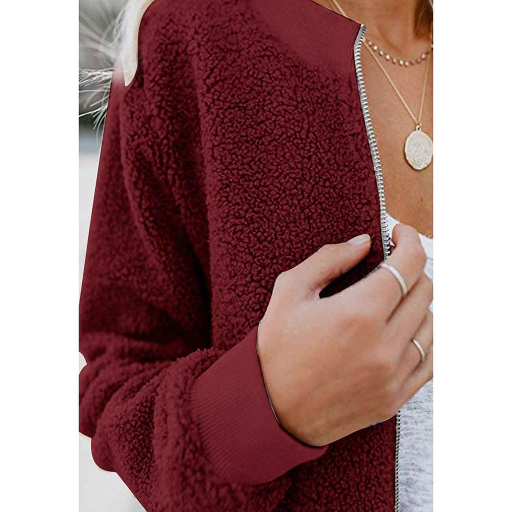 Women's Sherpa Fleece Jacket