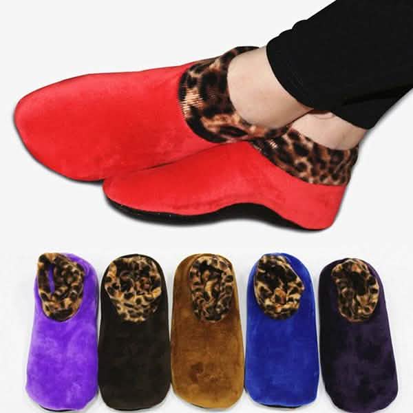 Women's Soft Bottom Plush Floor Slippers Socks
