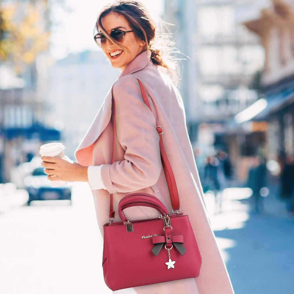 Women's Soft Leather Handbag Tote Shoulder Crossbody Bag