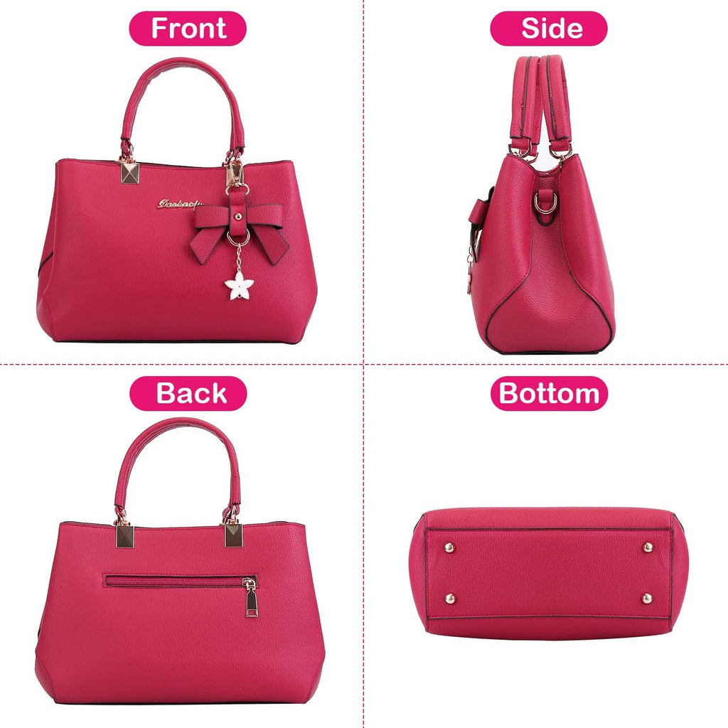 Women's Soft Leather Handbag Tote Shoulder Crossbody Bag