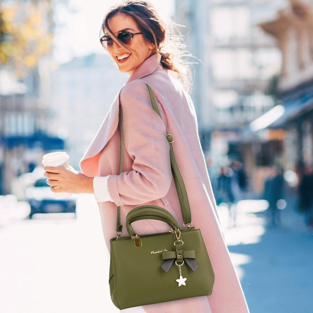 Women's Soft Leather Handbag Tote Shoulder Crossbody Bag
