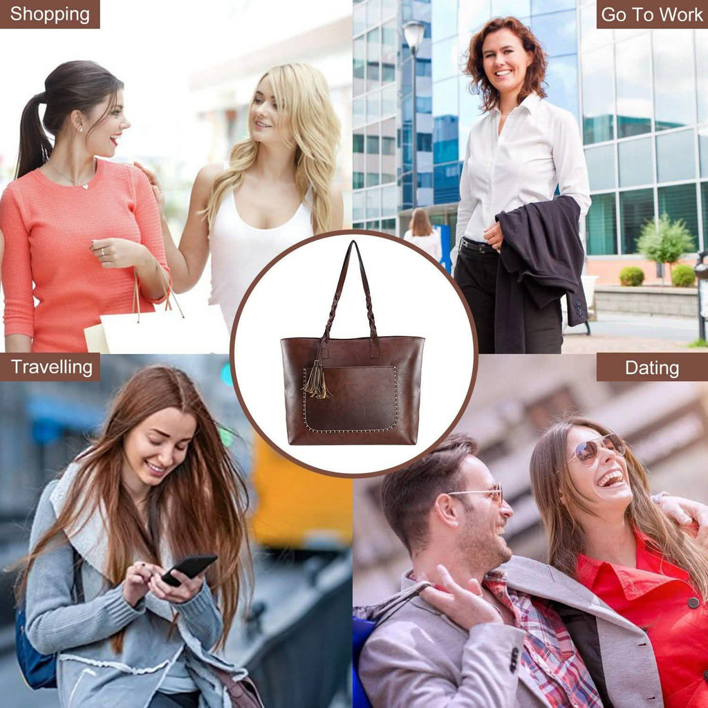 Women's Soft Leather Tote Bag