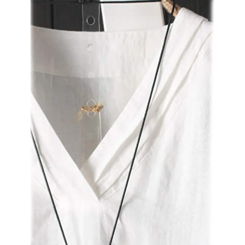 Women's Solid Half Sleeve V Neck Shirt Top