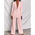 Women's Suits Regular Pocket Coat Formal Fashion