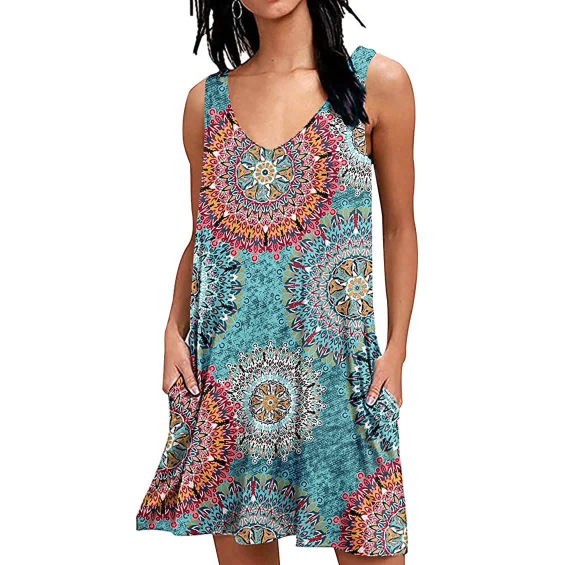 Women's Summer Casual T-Shirt Dress