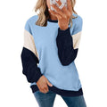 Women's Sweatshirt Pullover Color Block Patchwork