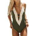 Women's Vintage Lace Bikini Bathing Suit