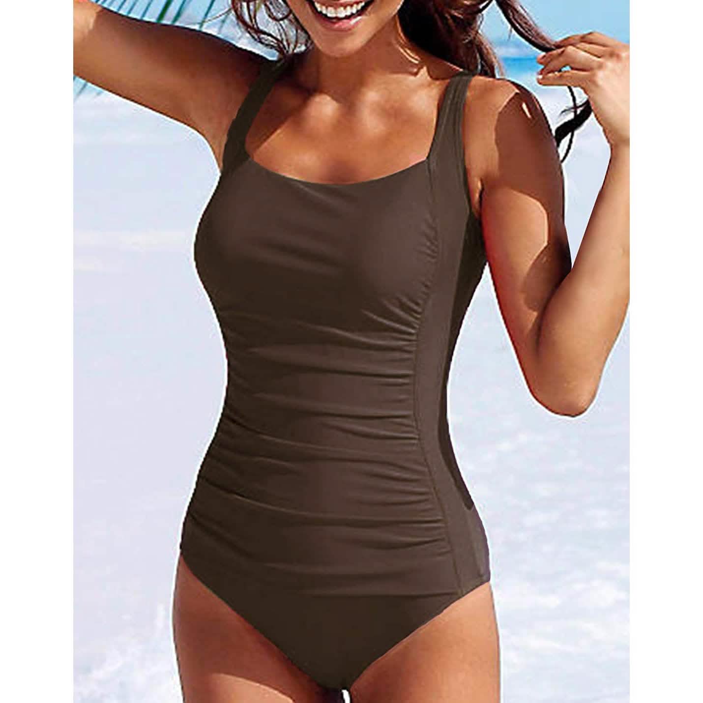 Women's Vintage One Piece Swimsuit