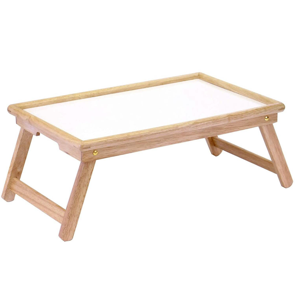 Wooden Bed Tray with Folding Legs
