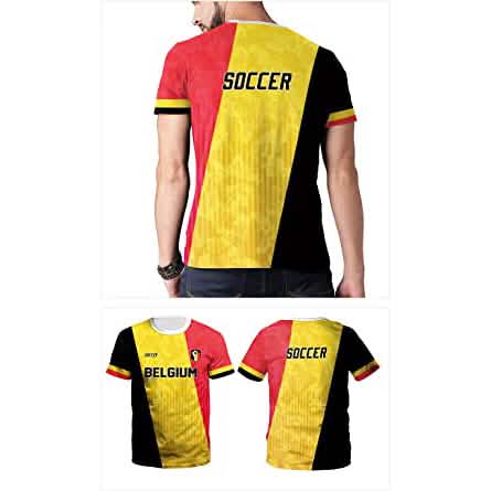 World Cup 2022 Soccer Jersey Women & Mens Football T-Shirts Belgium