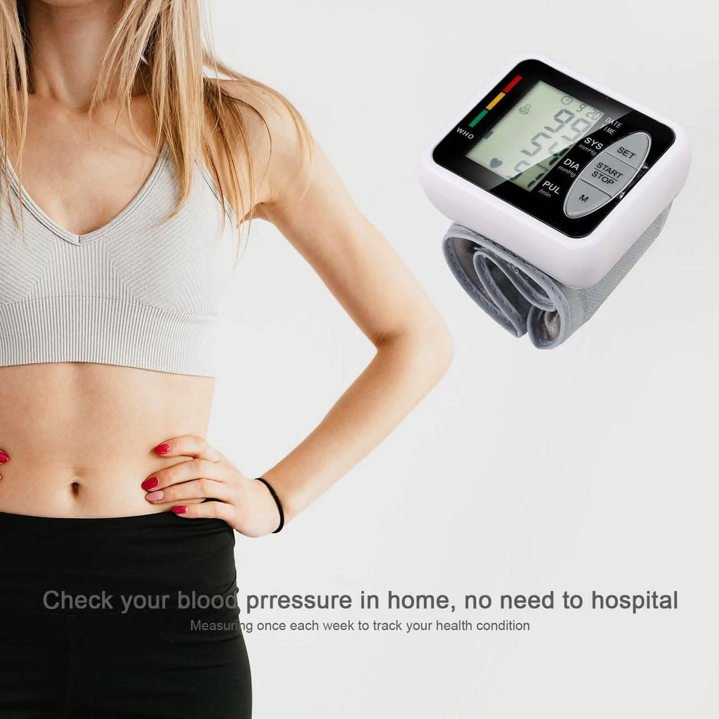 Wrist Electronic Sphygmomanometer Intelligent Electronic Blood Pressure Monitor