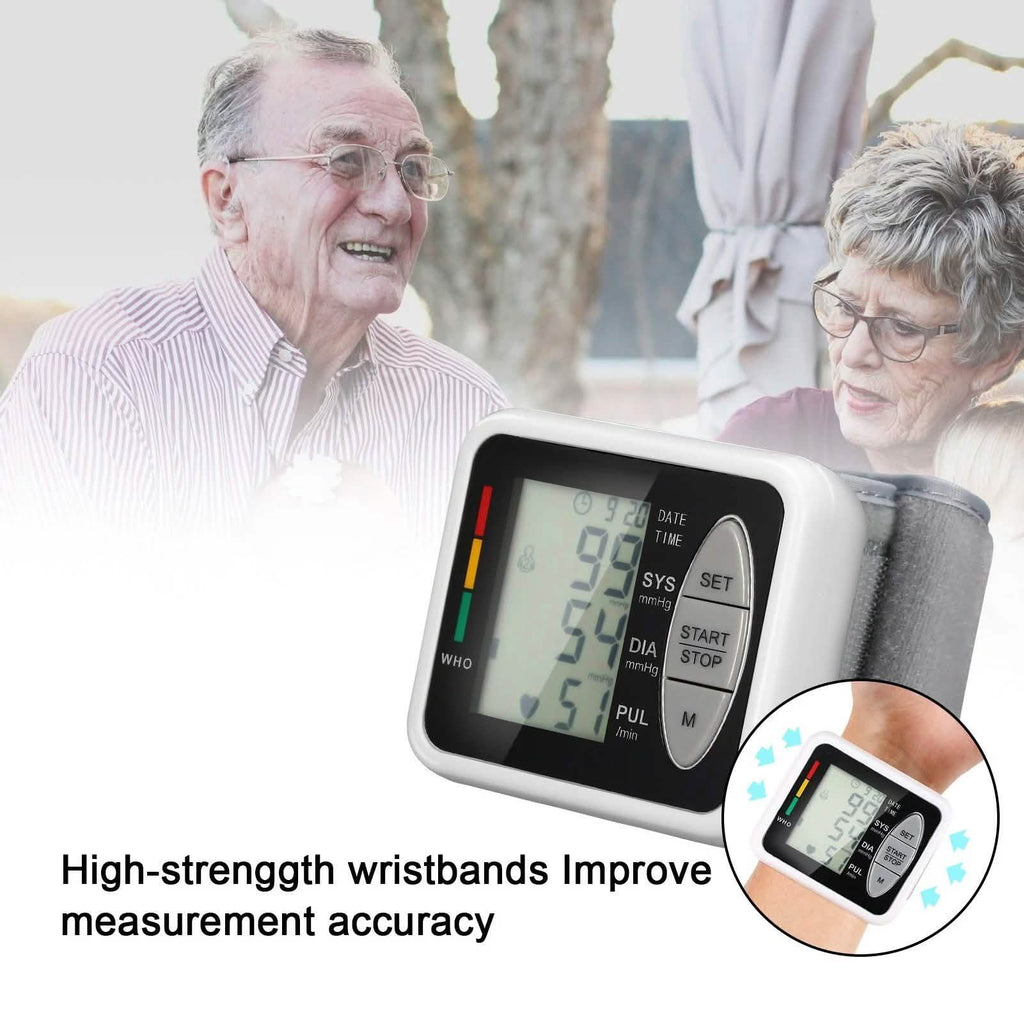 Wrist Electronic Sphygmomanometer Intelligent Electronic Blood Pressure Monitor