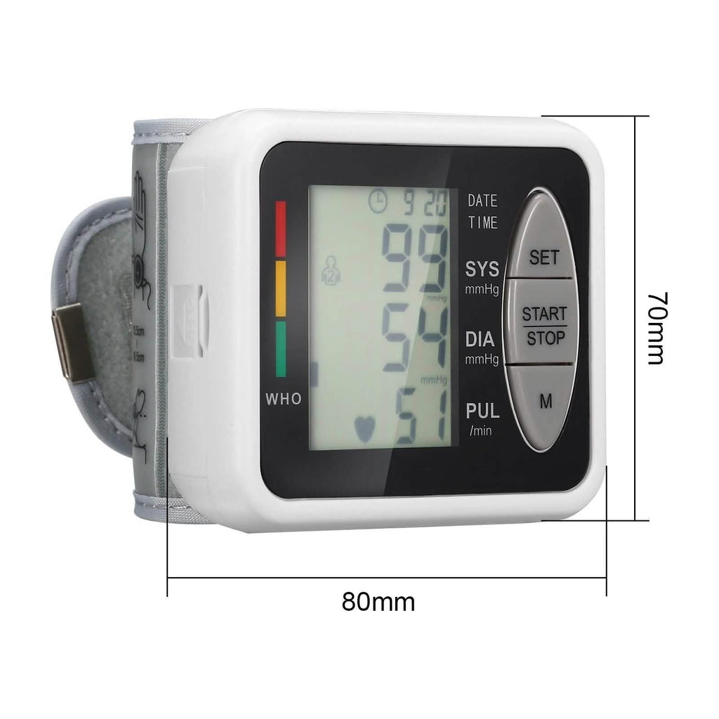 Wrist Electronic Sphygmomanometer Intelligent Electronic Blood Pressure Monitor