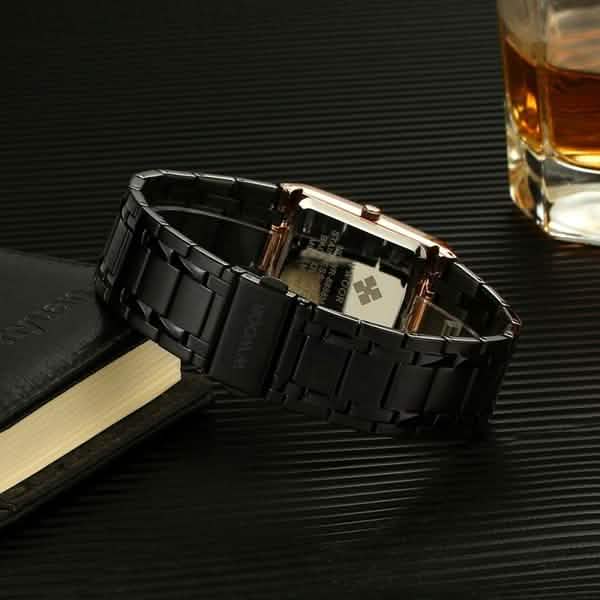 WWOOR Luxus Men Fashion Square Date Watch