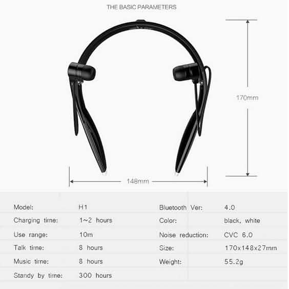 Zealot H1 Sport Bluetooth Headphone