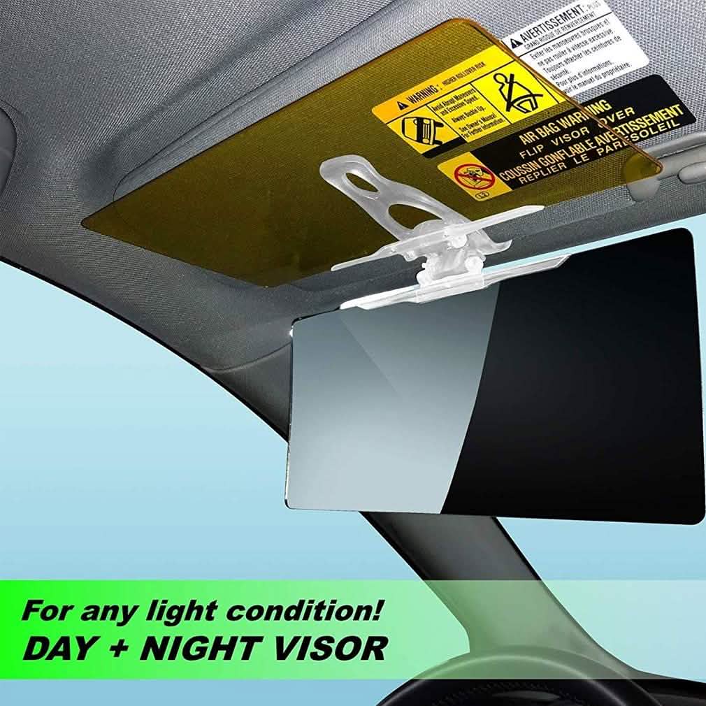 Zerodark 2-in-1 Anti-Glare Car Visor