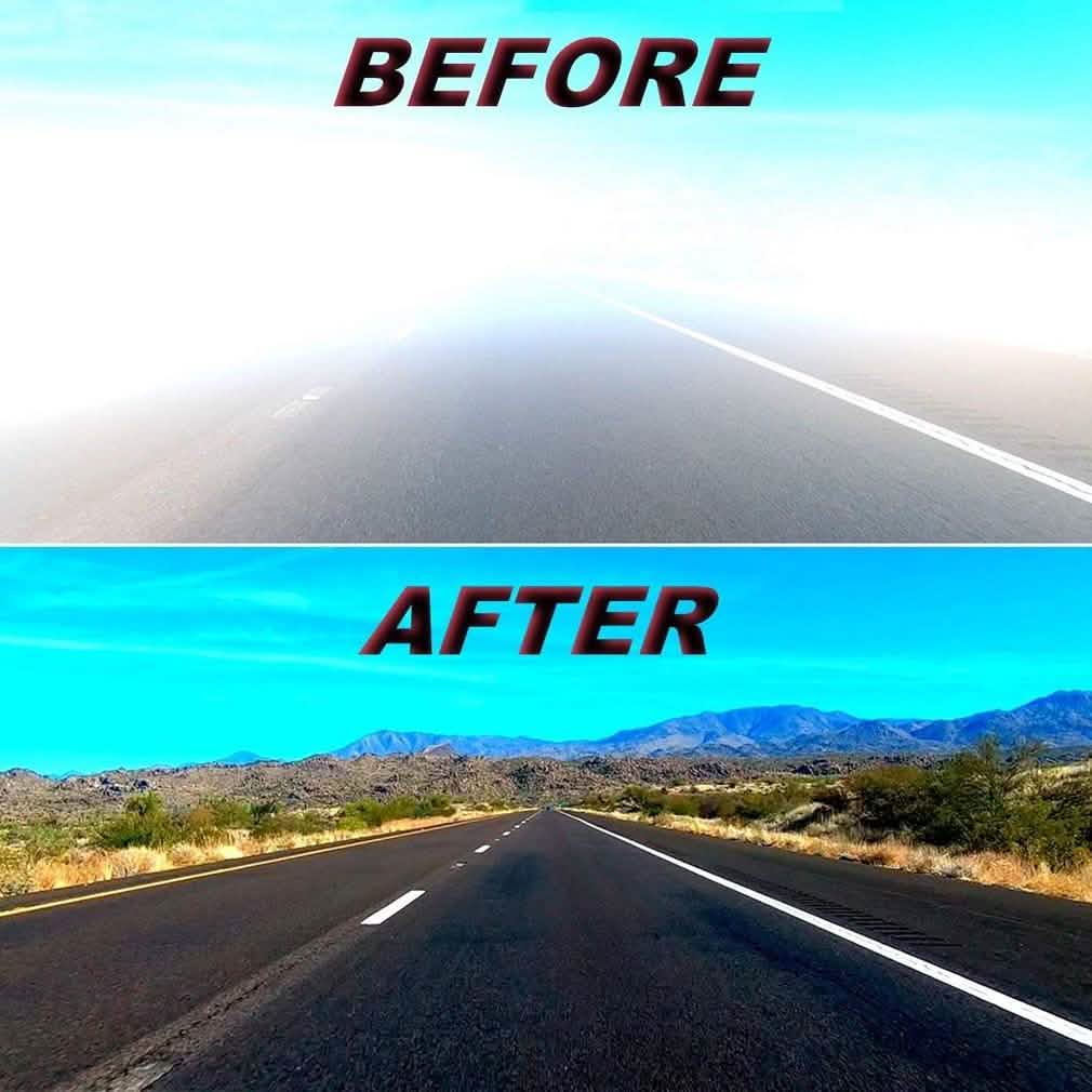 Zerodark 2-in-1 Anti-Glare Car Visor