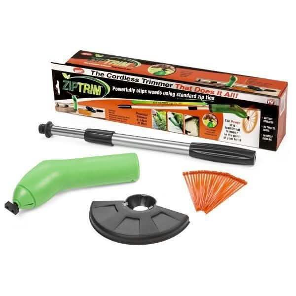 Zip Trim Cordless Edger Trimmer - Portable Garden Grass Trimmer