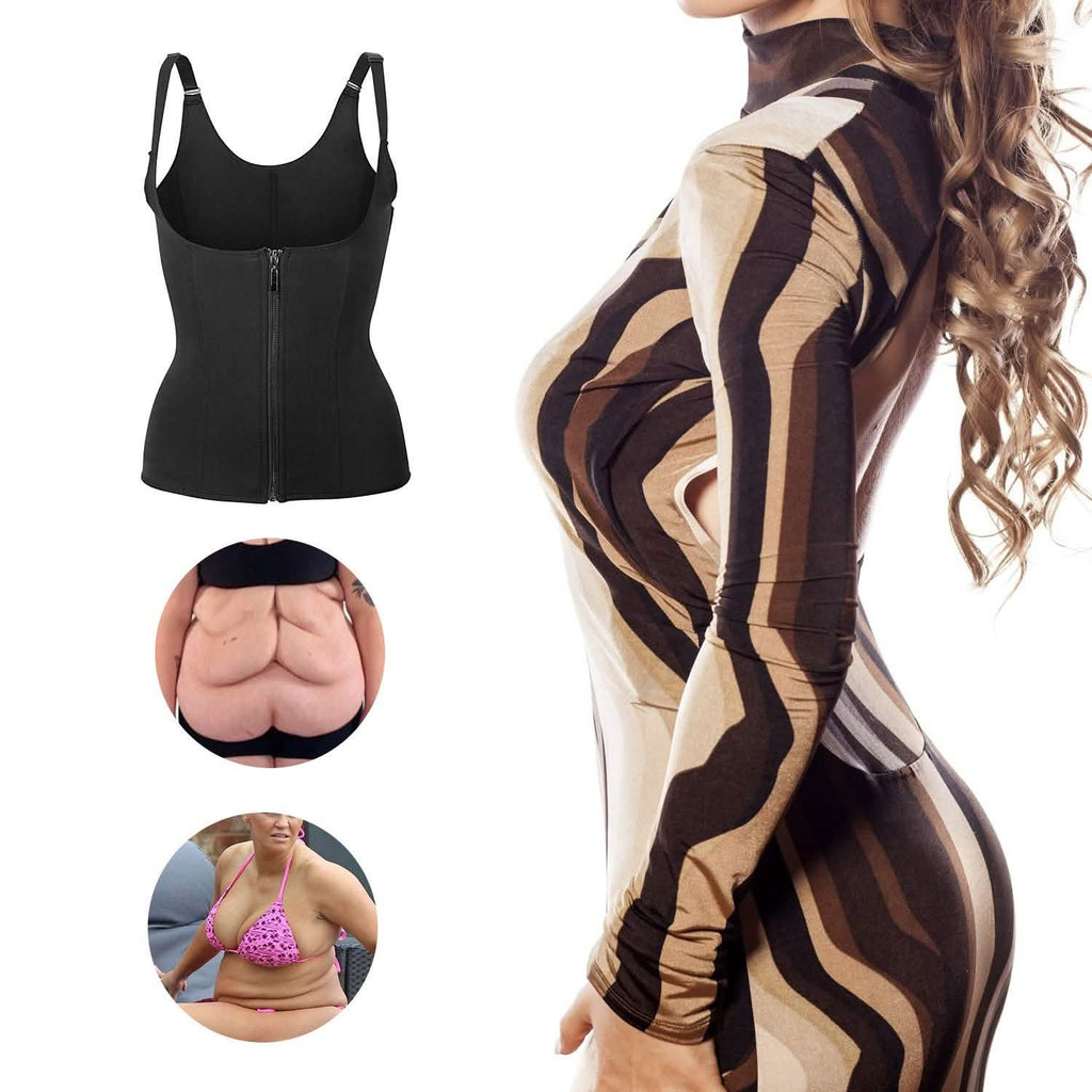 Zippered Waist Trainer Corset