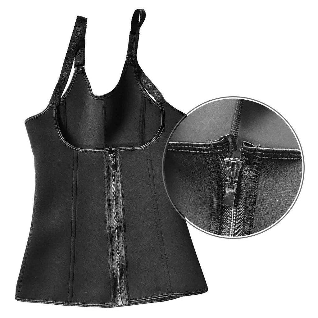 Zippered Waist Trainer Corset
