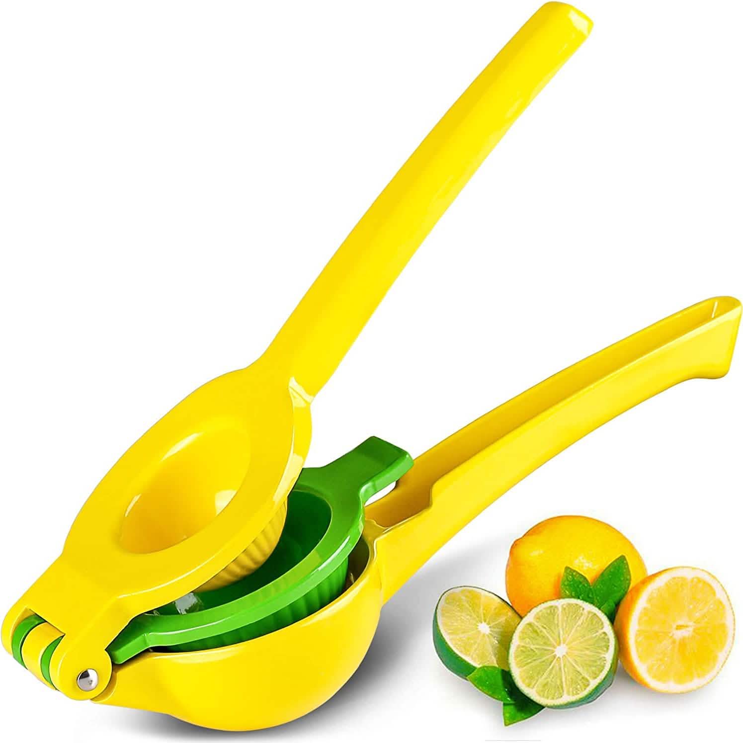 Zulay Metal 2-in-1 Lemon Lime Squeezer