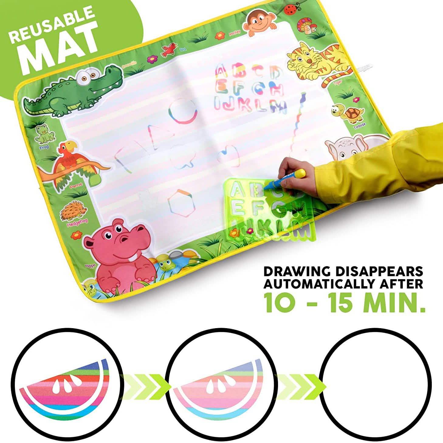 Zutan Large Aqua Doodle Mat Water Drawing Pad